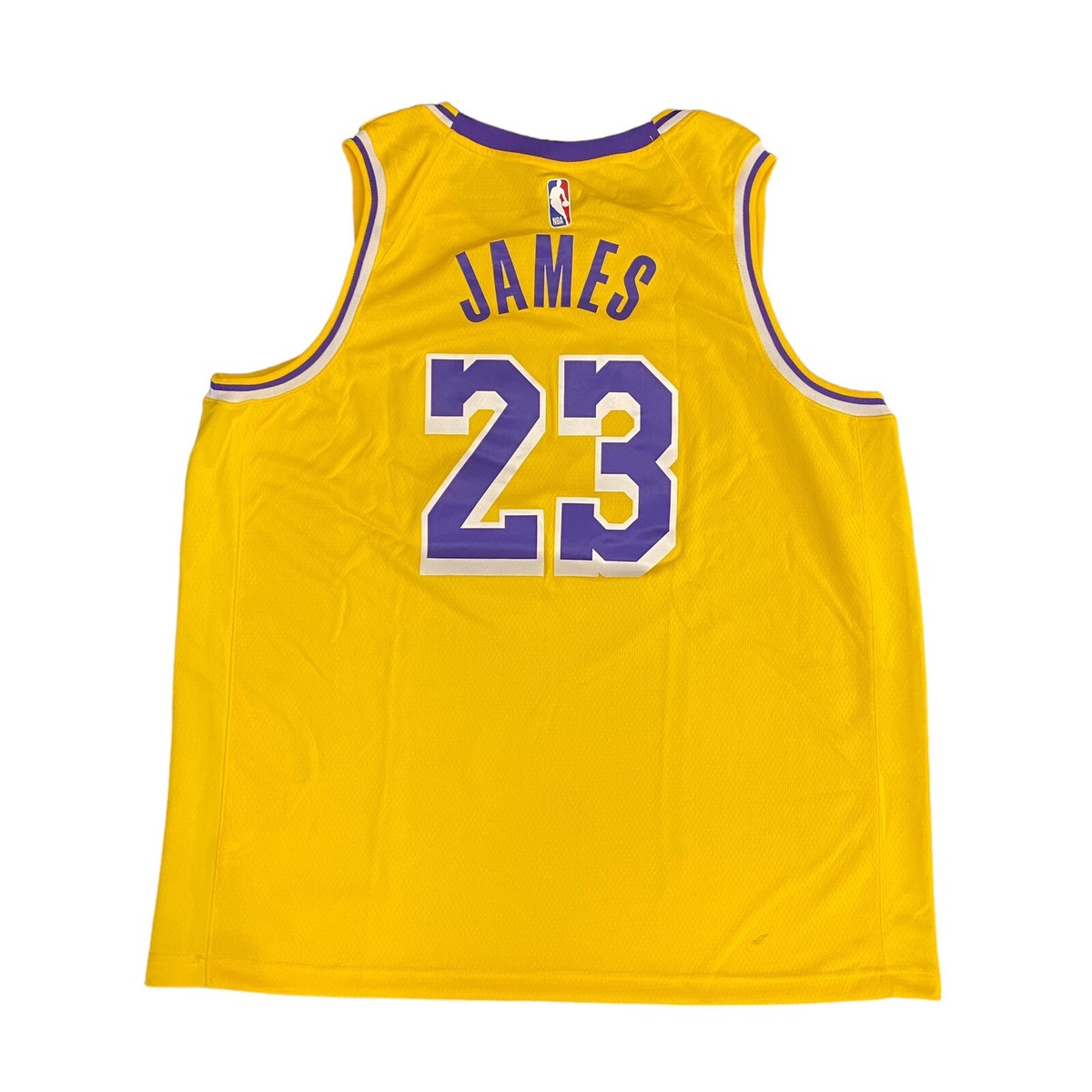 Nike NBA Swingman Lebron James Los Angeles Lakers NBA Jersey Auth