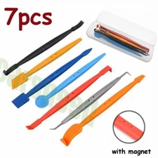 7pcs Car Vinyl Tools Magnetic Micro Squeegee Gasket Tucking Edge Corner Wrapping