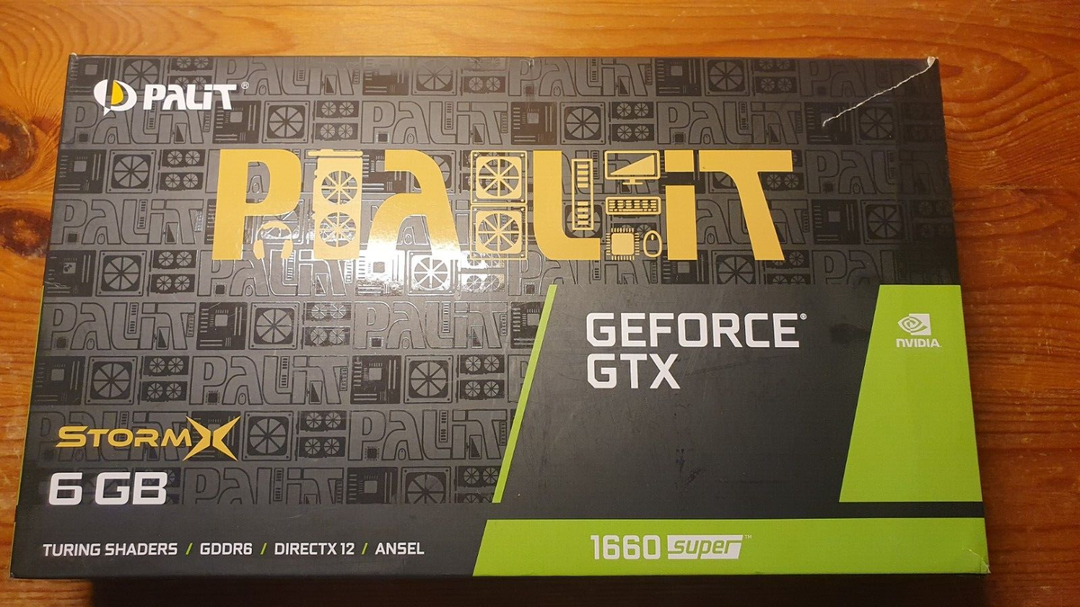 Palit NVIDIA GeForce GTX 1660 6GB GDDR6 Graphics Card