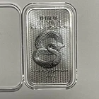 2025 Year of the Snake Chinese Zodiac Bar 1 Troy Oz .999 Fine Silver Ingot Medal