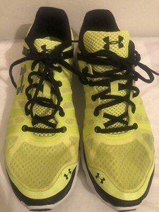 under armor yellow shoes