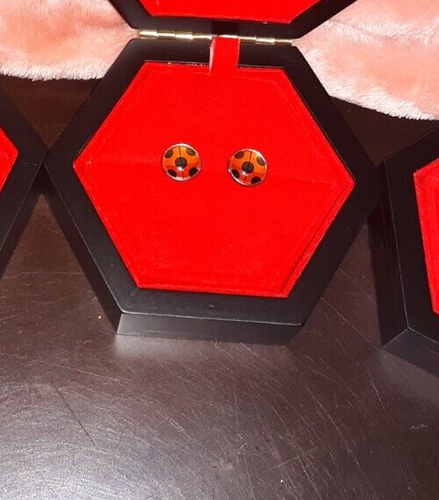 Miraculous ladybug Tikki kwami earrings Miraculous cosplay accessory