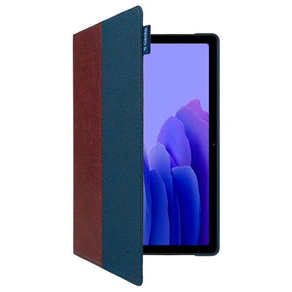 Funda Gecko Easy-Click ‎V11T59C35 para Samsung Galaxy Tab A7 10.4" Azul/Marrón