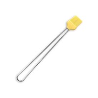 Grillpinsel Mit Edelstahlgriff 37,5 Cm Gelb / KüChenpinsel / Silikonpinsel / ...