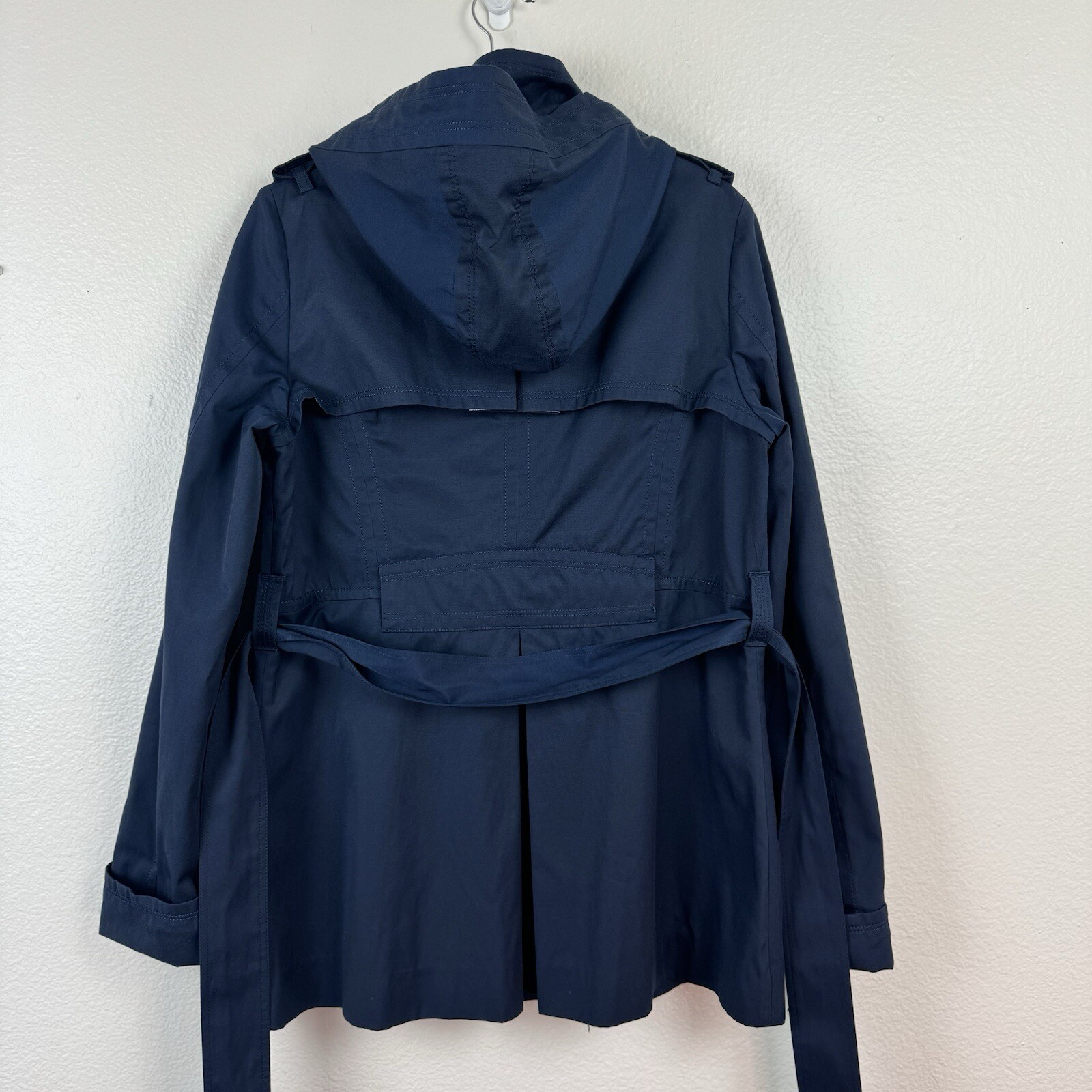 Kristen Blake Mid Length Button Down Jacket Remov… - image 10