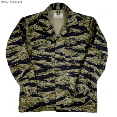 USMC Jungle Jacket Trousers Tiger Stripe Camo Combat Uniforms Top