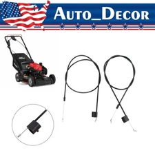 2Pc 56Inch Replacement Engine Brake Zone Control Cable For Craftsman Lawn Mower