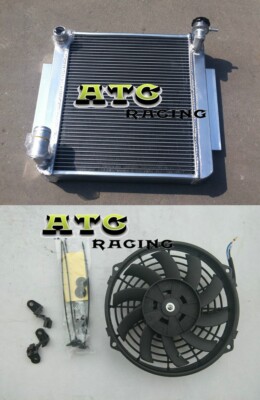 5 Row Radiator+Fan For 1973-1978 74 TOYOTA CELICA GT TA22/TA23 2T 1.6L MT