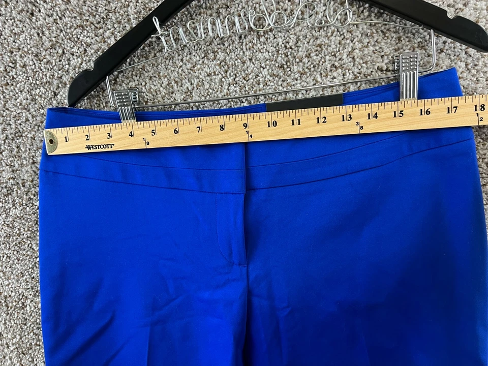 Apt 9 The Torie Capri Mujer Talla 12 Eléctrico Azul Capris Ajuste Moderno Elastizado Nuevo con Etiquetas Foto 4 de 4