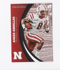 2015 PANINI Nebraska Cornhuskers Husker Team Collection #30 Ameer Abdullah