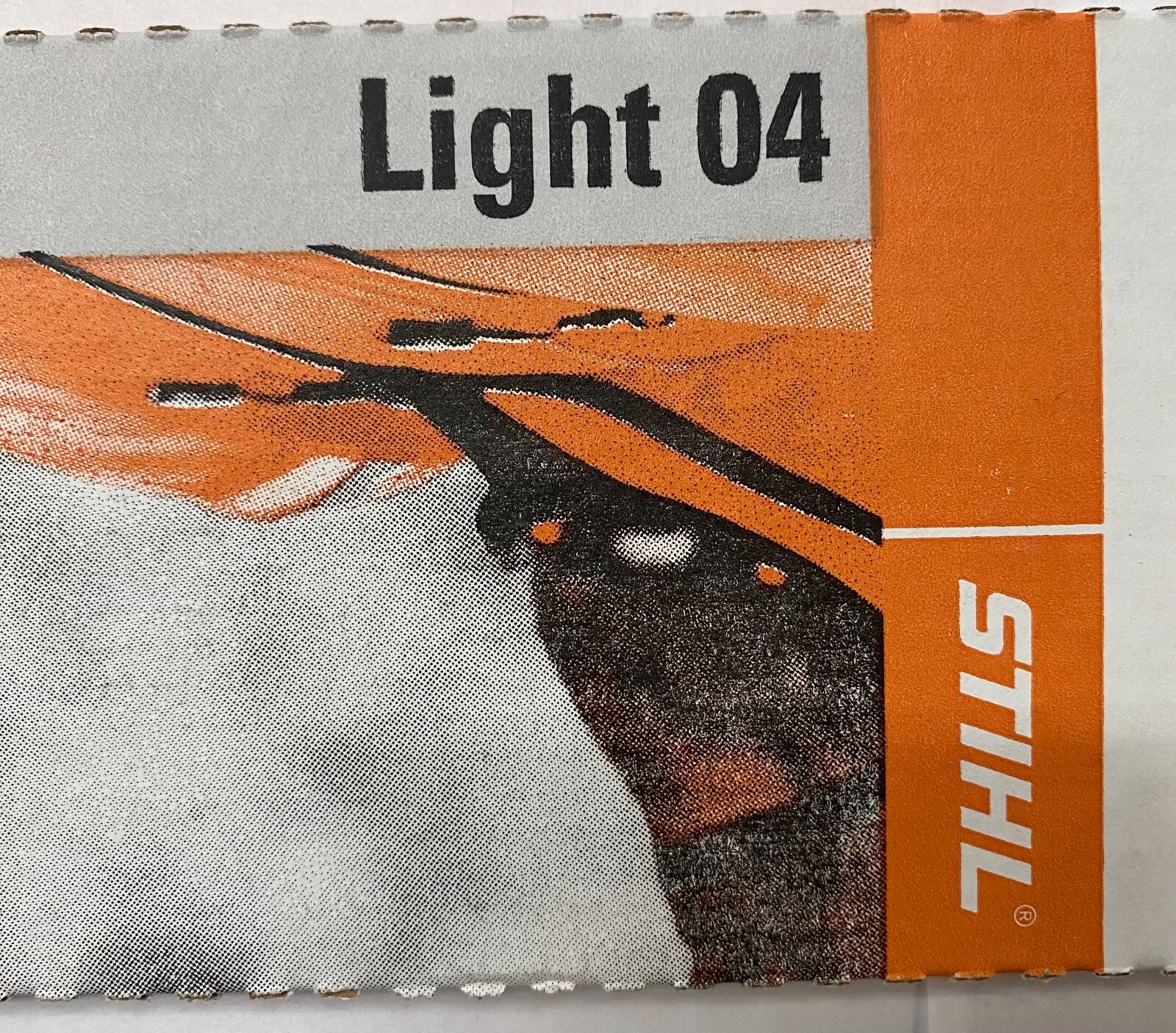 Stihl OEM Light 04 Guide Bar Farm Boss Etching .325 .050 74DL 3003 
