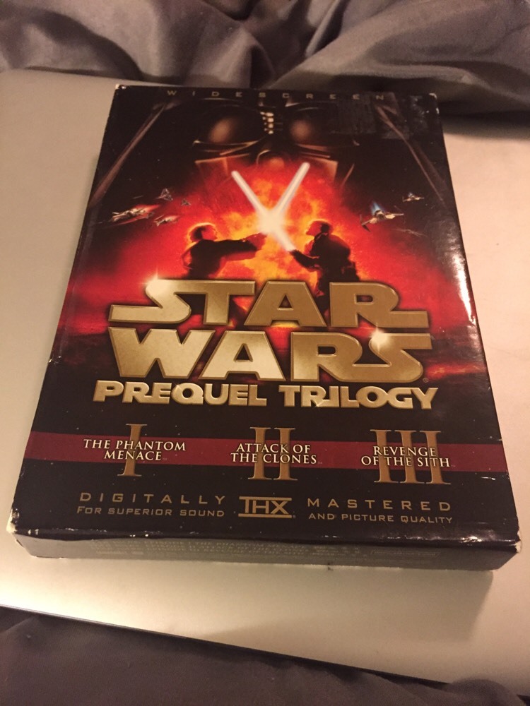 Star Wars Prequel Trilogy I, II & III Widescreen 6 Disc DVD Set