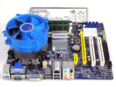 Mainboard CPU RAM Bundle Foxconn G41MX-K 2.0 + Intel Core 2 Duo E7500 + 4GB DDR2