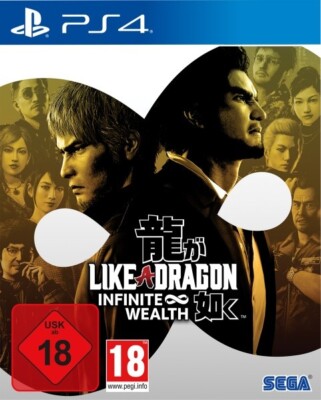 Like a Dragon: Infinite Wealth - PS4 PlayStation 4 - NEU OVP - *Blitzversand*