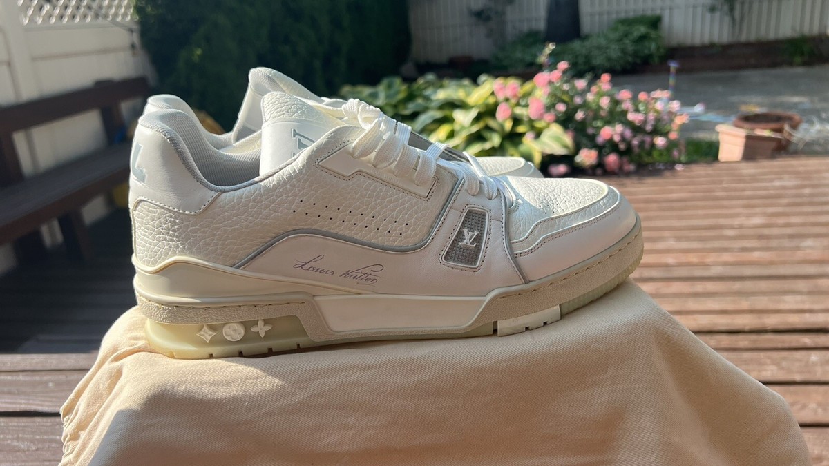 Size 9 - Louis Vuitton LV Trainer White | eBay