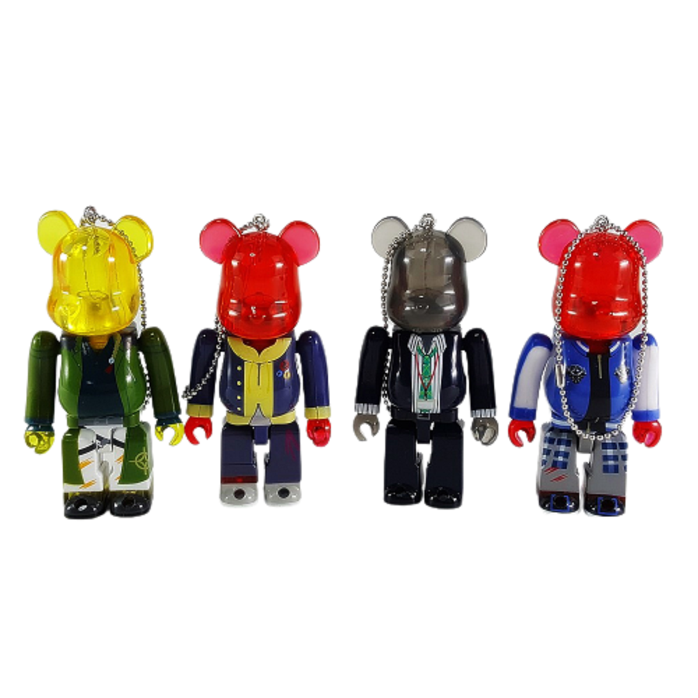 Hypnosis Mic x Bearbrick Figure Set of 4 Division Rap Battle | eBay