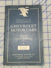 1933 Chevrolet Master Ca Series Owners Instruction Manual 4th Ed 1933 Chevrolet Master Ca Series Owners Instruction Manual 4th Ed