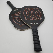 2 Onix Recruit V2 Pickleball Paddle 2.0 7ply birch wood Red ERGO Grip