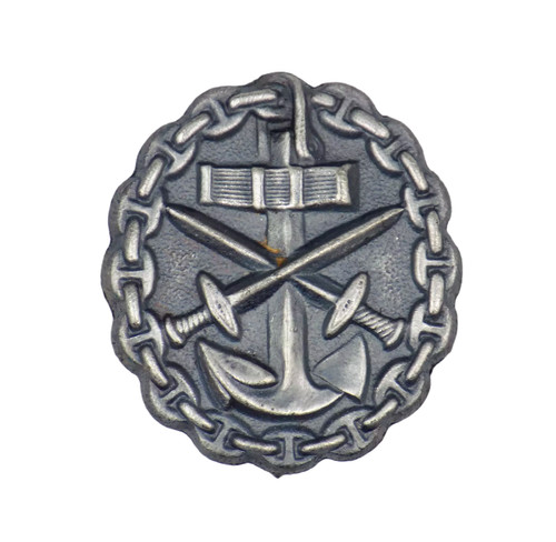813 WW1 IMPERIAL GERMAN NAVAL WOUND BADGE MARINE VERWUNDETENABZEICHEN