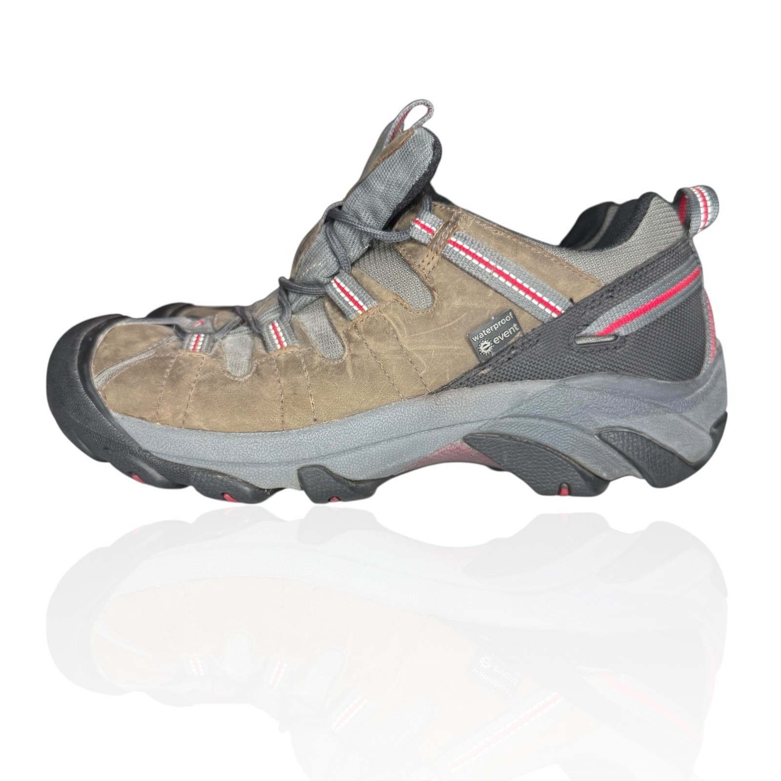 Scarpa Keen Targhee in pelle impermeabile da trekking trail da uomo taglia 9 5
