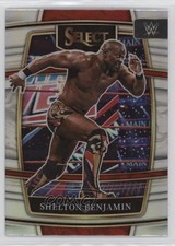 2022 Panini Select WWE Concourse Silver Prizm Shelton Benjamin #38 0f6