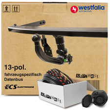 Für Seat Toledo 04-09 III 5P Westfalia Anhängerkupplung abnehmbar & 13pol E-Satz
