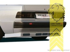 Rieger Heckansatz Heckspoiler Diffusor f&uuml;r Mercedes 190 W201 Limousine ohne Auss