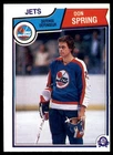 1983 O-Pee-Chee Hockey Don Spring #392 PSA 9