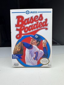 Bases Loaded for NES Nintendo Complete In Box CIB Foam, Insert, Manual, Sleeve