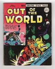 1959 CHARLTON OUT OF THIS WORLD #16 , #6 , #7 & #8 STEVE DITKO COVER RARE KEY UK