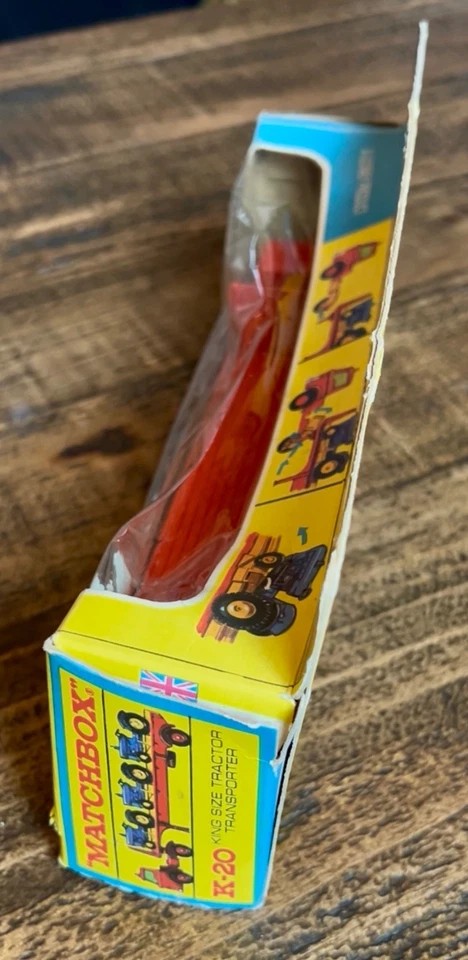 Lesney Matchbox King Size Ford Tractor K-20 Tasker Transporter Excellent Shape  - Image 4 of 4