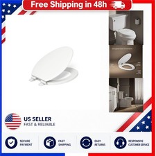 Kohler Ridgewood Elongated Soft Close Toilet Seat White Wood 20454-0