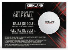 Kirkland Signature Performance Plus V3.0 Golf Balls 3 Piece Urethane 1 or2 Dozen