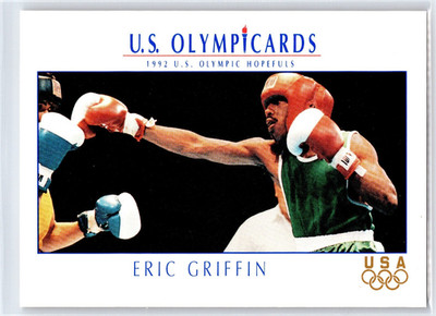 1992 Impel Olympicards ERIC GRIFFIN U.S. Olympic Hopefuls Boxing #25