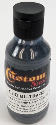 Custom Coat Battleship Dark Gray Federal Color #36118 3 oz