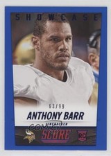 2014 Score Rookie Showcase 63/99 Anthony Barr #337 6o3