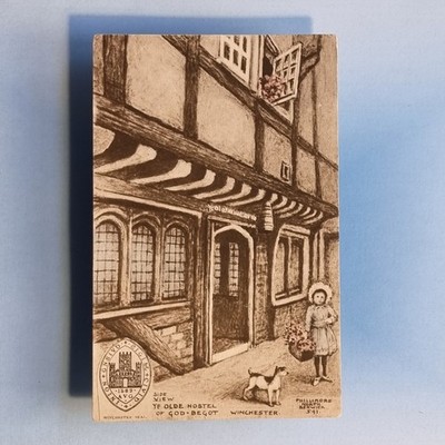 Künstler Postkarte um 1910 Winchester Ye Olde Hostel Nr. 541 R P Phillimore
