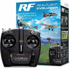 MALTA Real Flight Evolution RC Flight Simulator with Transmitter-type USB Contro