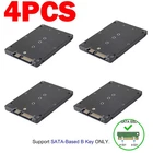 2.5Inch SATA to M2 NGFF SSD Enclosure Converter Internal/External Adapter M.2 4X