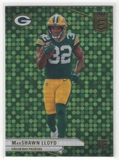 #134 MarShawn Lloyd 2024 Donruss Elite Green Disco RC Green Bay Packers