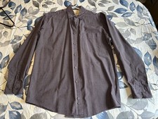 Men  s Haggar Long Sleeve Button Down Shirt Size Small