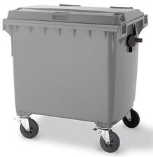 1100 Litre  wheelie bin High Quality EN840 Certified