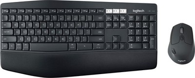 Logitech - MK850 Performance Full-size Wireless Membrane Keyboard and Mouse C...