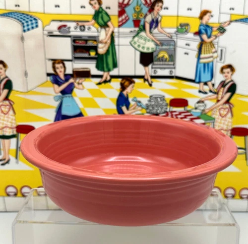 Fiesta Serving Bowl 1 Qt 40 oz Flamingo Pink Fiestaware Salad Pasta HLC USA