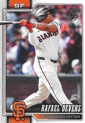 2026 Topps Series One #219 Rafael Devers