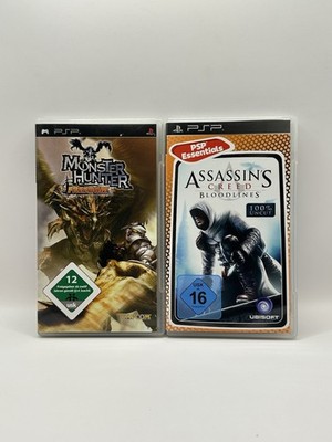 PSP Spiele Bundle: Monster Hunter Freedom + Assassin s Creed Bloodlines (Uncut)