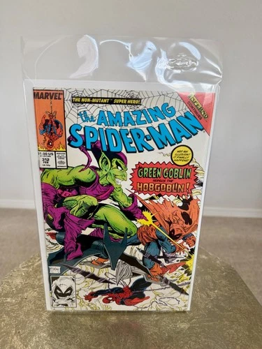 AMAZING SPIDER-MAN #312 VF | McFarlane Green Goblin Vs Hobgoblin 1989 Marvel