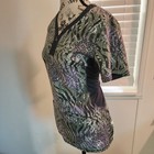 PREMIERE by HEALING HANDS green floral scrub  - size M — photo 3