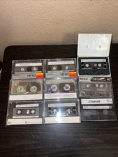 LOT OF PRE-RECORDED AUDIO Cassette TDK Sony HF60, Maxell, Memorex, Maxwell, Fuji