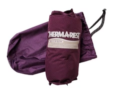 Therm-a-Rest Lumbar Travel Pillow Compressible Camping Backpacking Purple